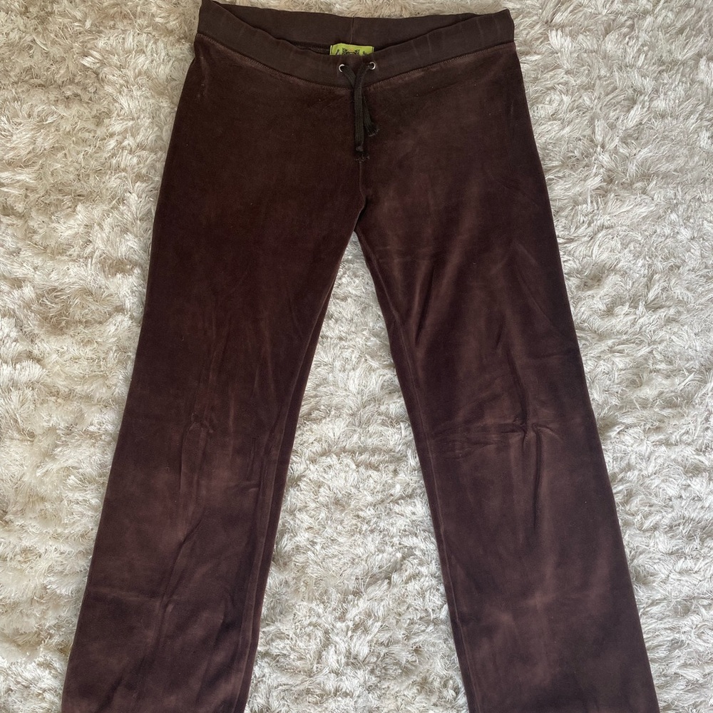 Juicy Couture Velour Track Pants: Womens
